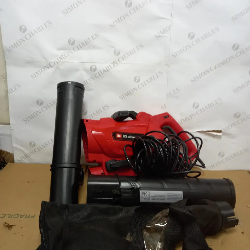 EINHELL GC-EL 3024 E ELECTRIC LEAF BLOWER AND VACUUM