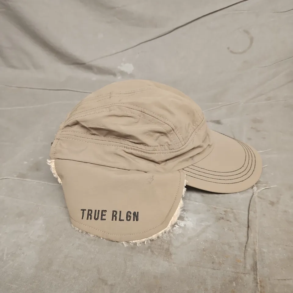 TRUE RELIGION BEIGE CAP