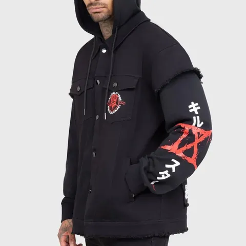 BRAND NEW KILLSTAR YOUR WORST NIGHTMARE JACKET - BLACK - SIZE S 
