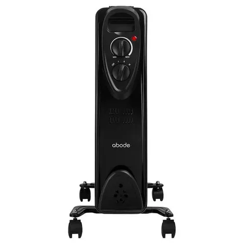 BOXED ABODE AOFR9003B PORTABLE OIL-FILLED RADIATOR - BLACK