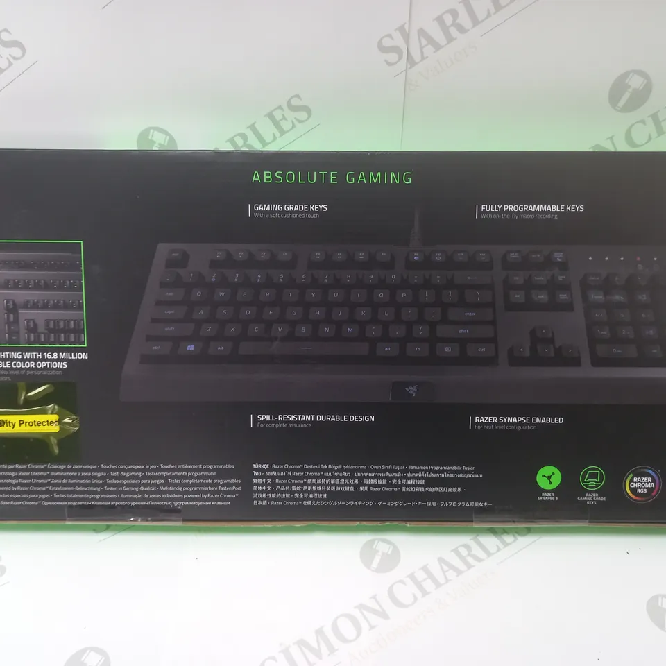 BRAND NEW BOXED RAZER CYNOSA LITE ESSENTIAL GAMING KEYBOARD