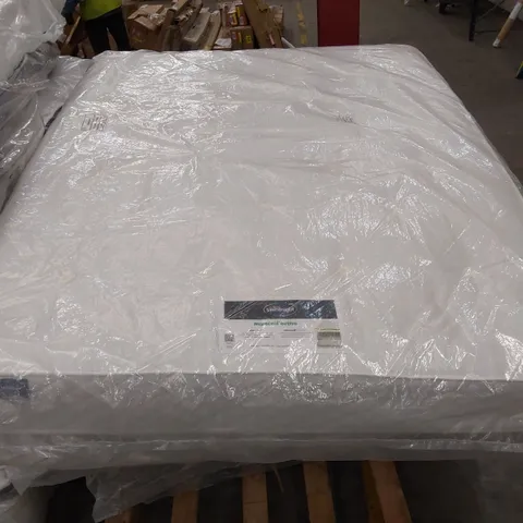 QUALITY BAGGED 5' KINGSIZE SILENTNIGHT ECO COMFORT MICROCOIL ORTHO MATTRESS