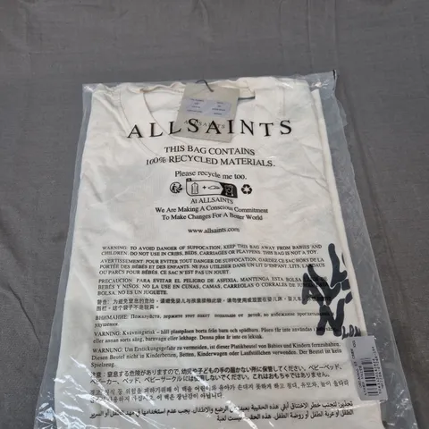 BAGGED ALL SAINTS ORLANDO SS CREW TEE - SIZE XXL