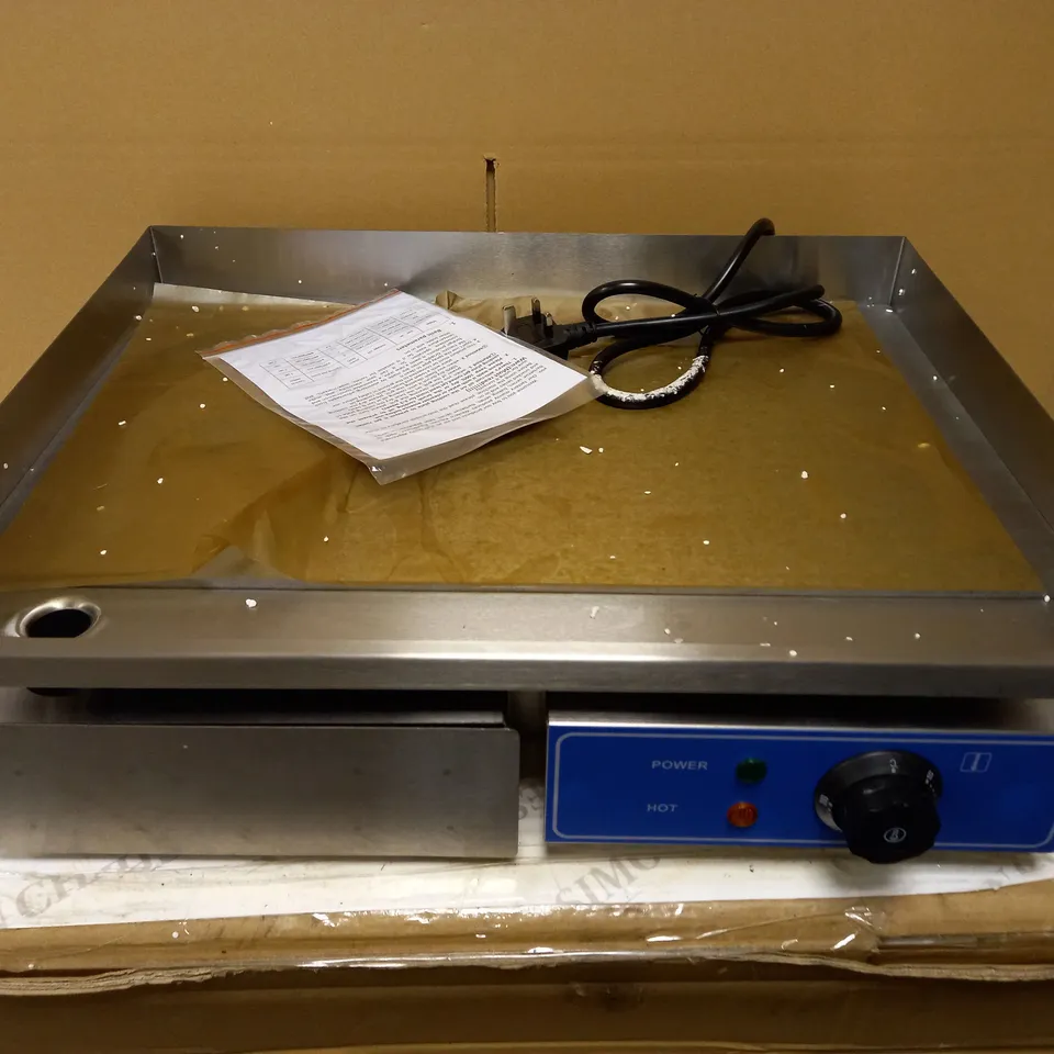 TAIMIKO ELECTRIC GRIDDLE COMMERCIAL COUNTER TOP GRILL