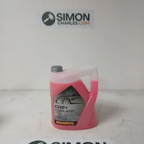 MANNOL G12+ COOLANT ANTIFREEZE β PINK - 5L