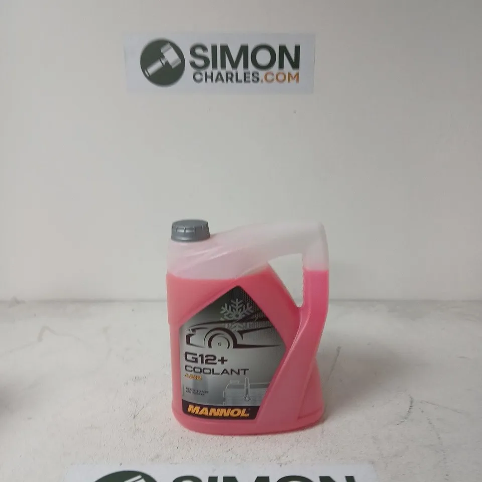 MANNOL G12+ COOLANT ANTIFREEZE – PINK - 5L