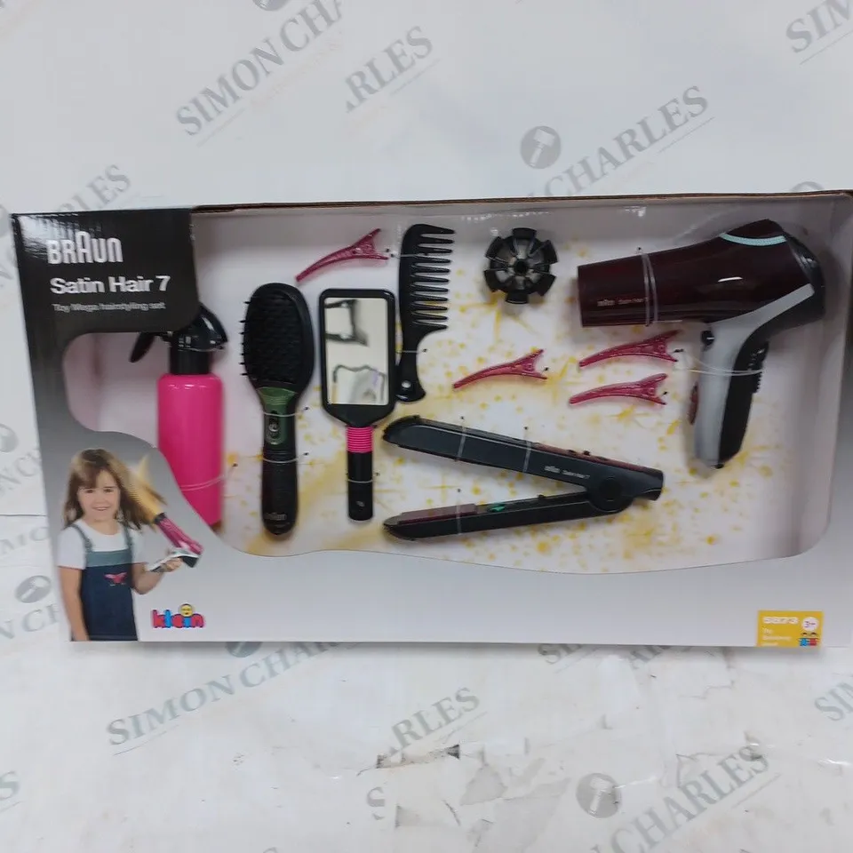 BRAUN MEGA HAIRSTYLING TOY GIFT SET RRP £34.99