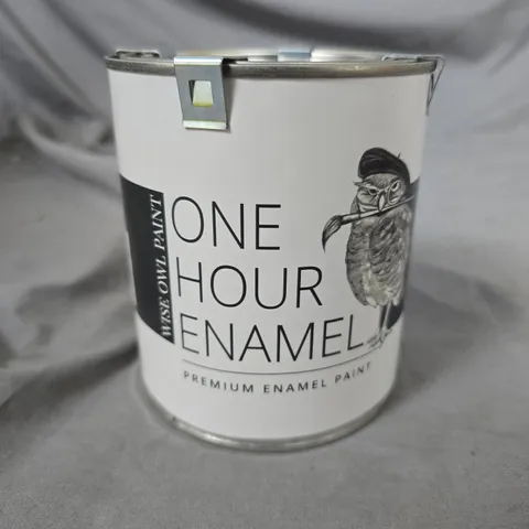 WISE OWL PAINT ONE HOUR ENAMEL – JET BLACK