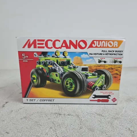 BOXED MECCANO JUNIOR PULL BACK BUGGY