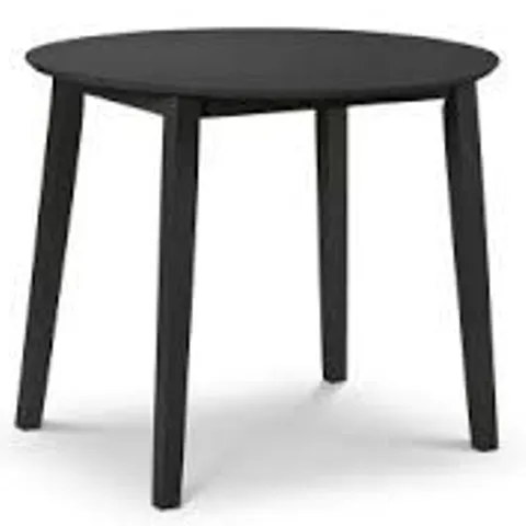 BOXED JULIAN BOWEN COAST DINING TABLE - BLACK (1 BOX)