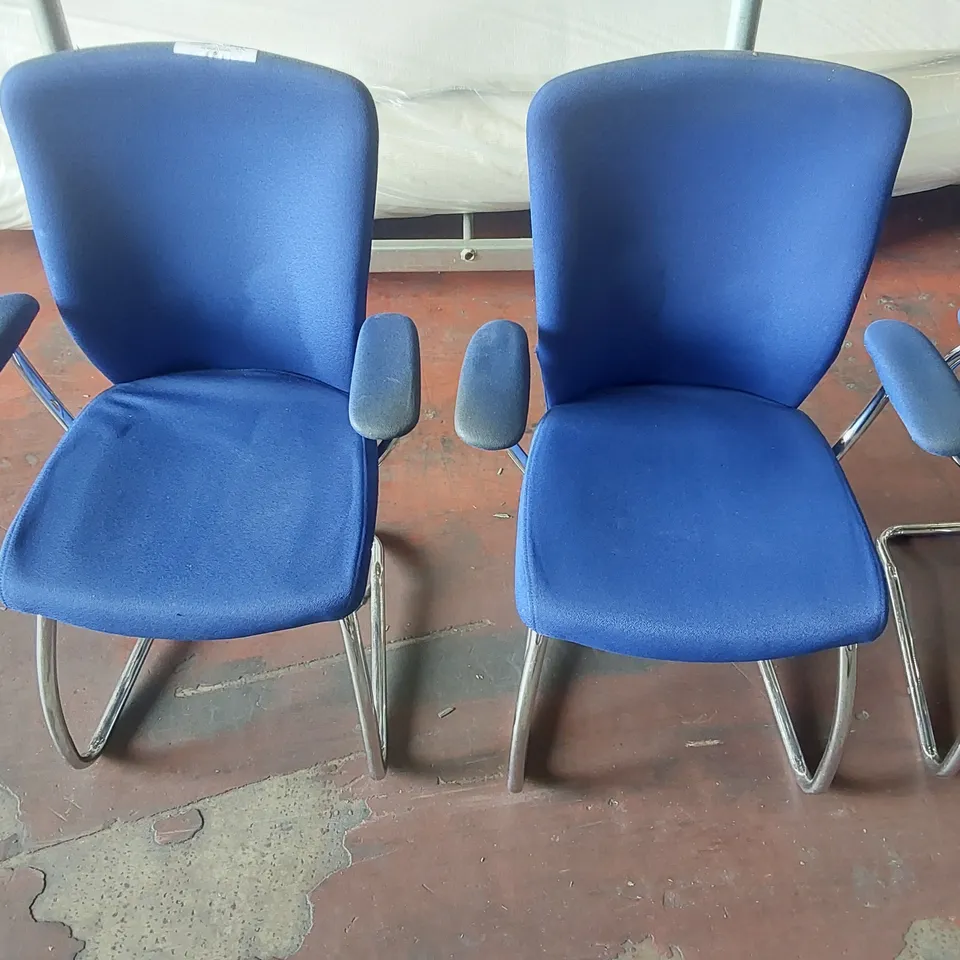 SET OF 4 KOMAC CHAIRS