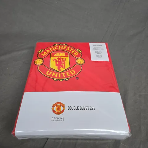 MANCHESTER UNITED FC DOUBLE DUVET SET