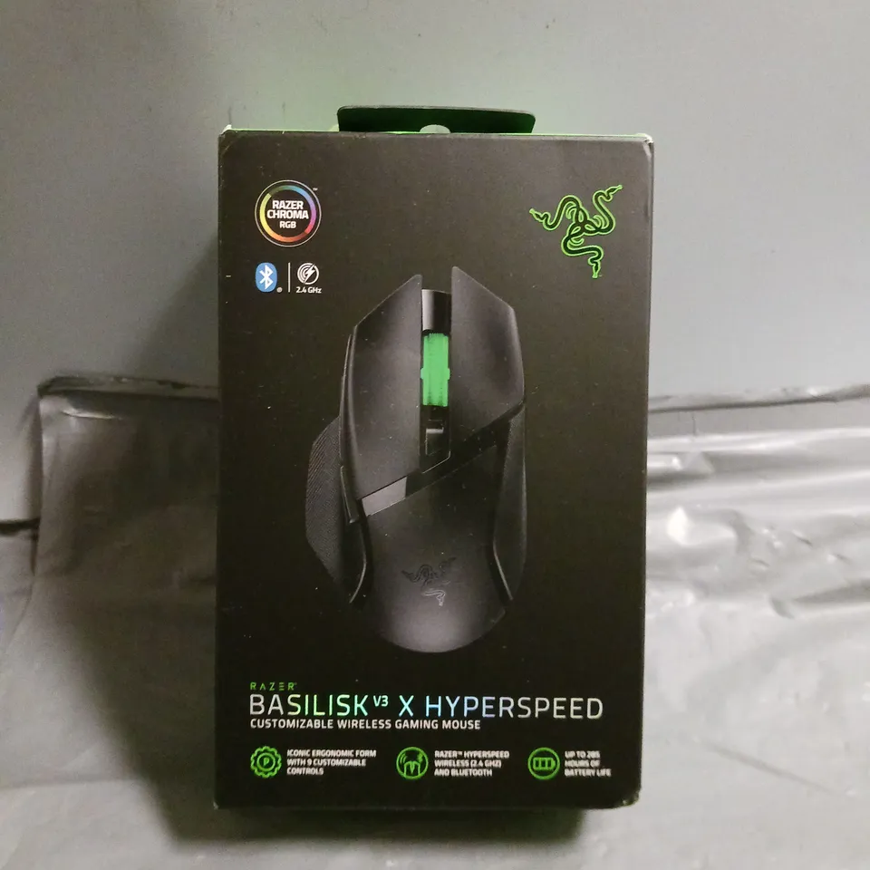 SEALED RAZER BASLISK V3 X HYPERSPEED MOUSE