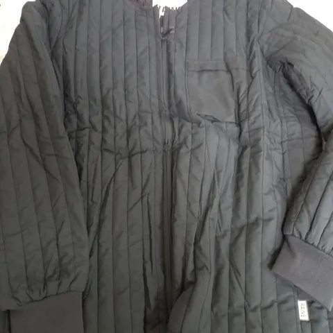 RAINS LINER JACKET IN NAVY - XL