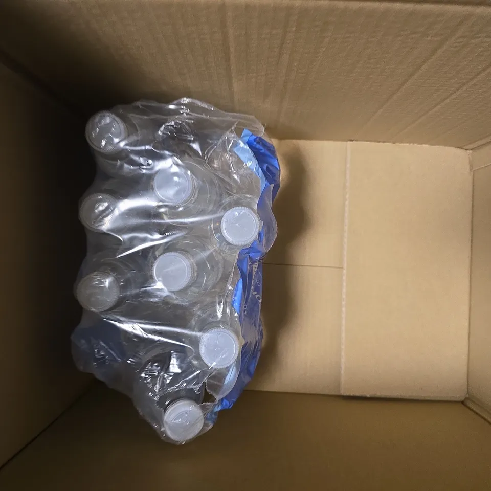 BOX OF APPROXIMATELY 3 ASSORTED FOOD ITEMS TO INCLUDE - AMAZON WATER , TANGO ORANGE ETC