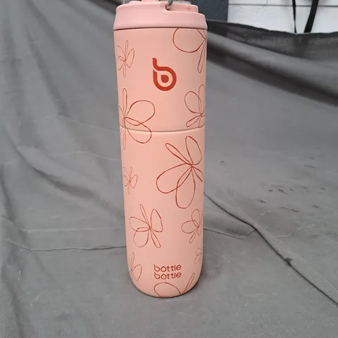 BOTTLE BOTTLE DRINKING FLASK - PEACH