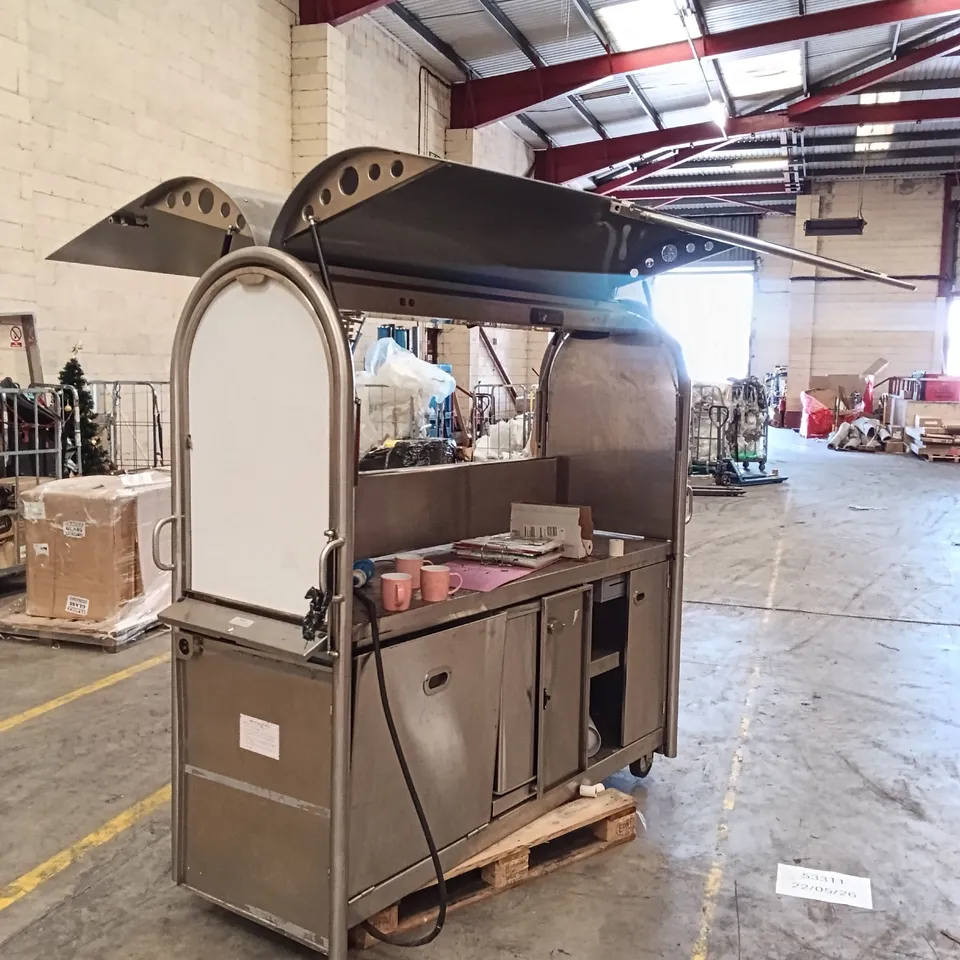 ETANK MOBILE COMMERCIAL COFFEE CART