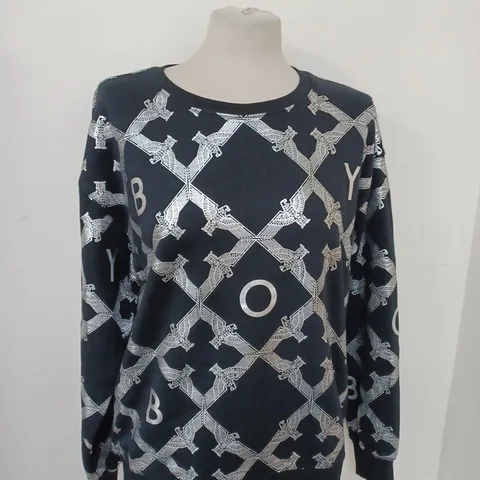 BOY LONDON PATTERN JUMPER SIZE XS
