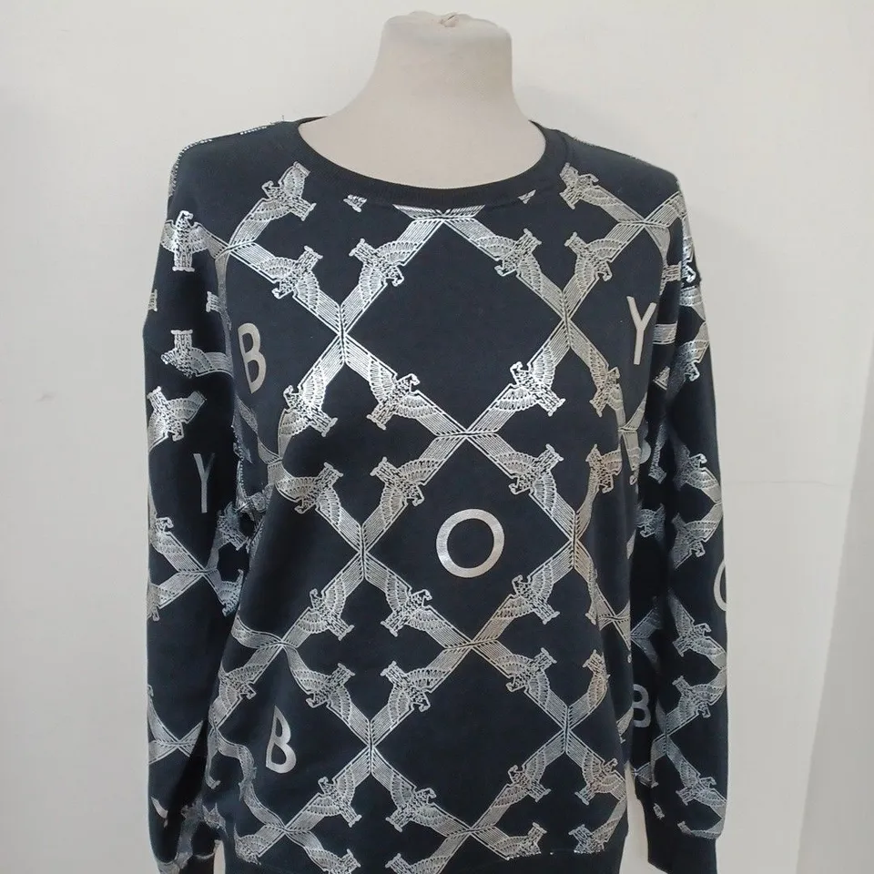 BOY LONDON PATTERN JUMPER SIZE XS