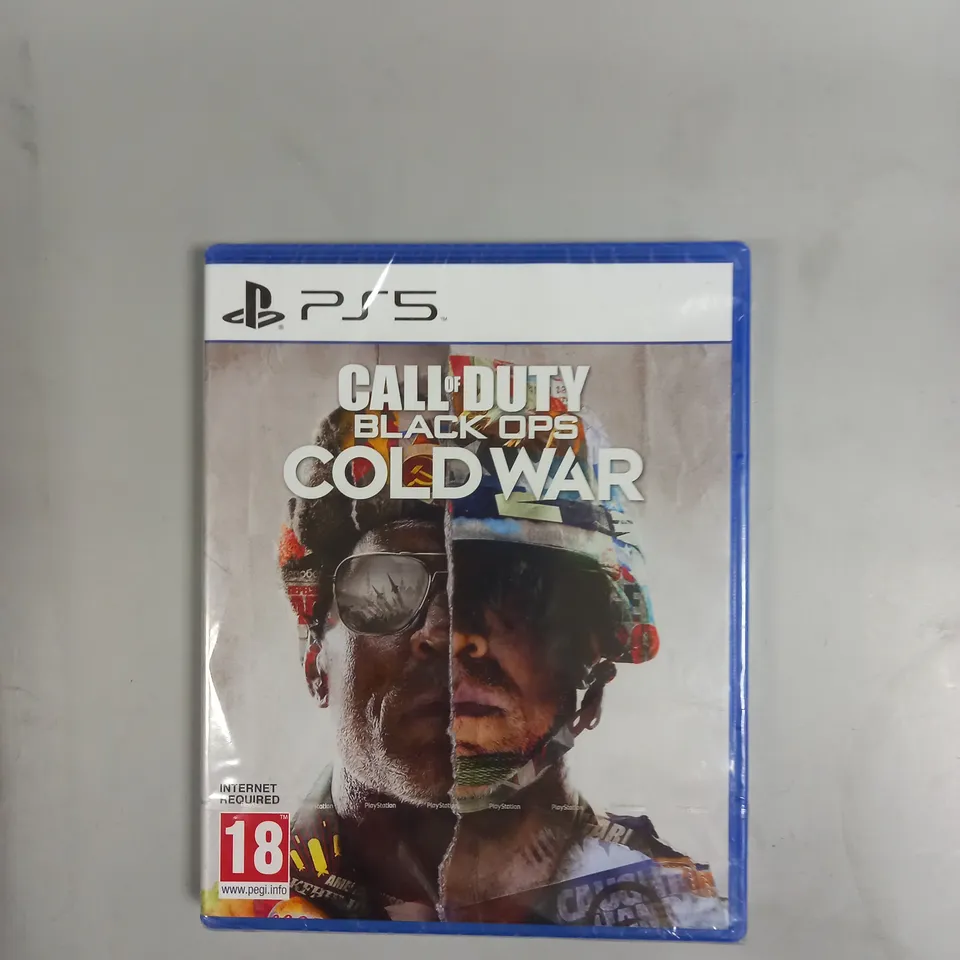 SEALED CALL OF DUTY BLACK OPS COLD WAR FOR PS5 