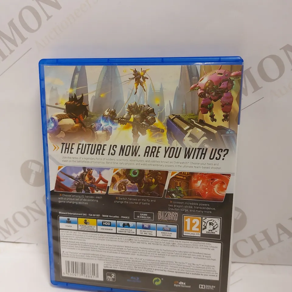 OVERWATCH ORIGINS EDITION ON PS4 PEGI 12