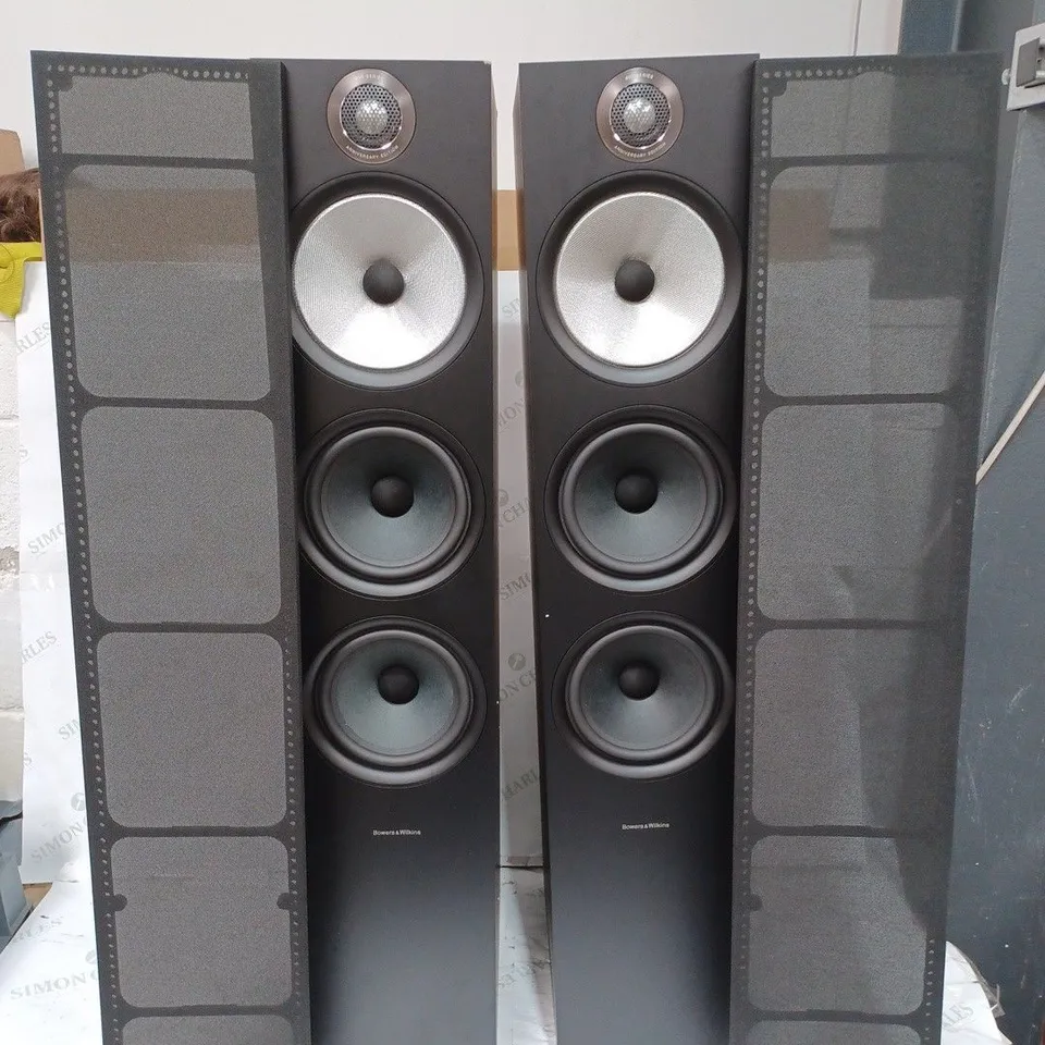 BOWERS & WILKINS 603 S2 ANNIVERSARY EDITION SPEAKER PAIR - COLLECTION ONLY 