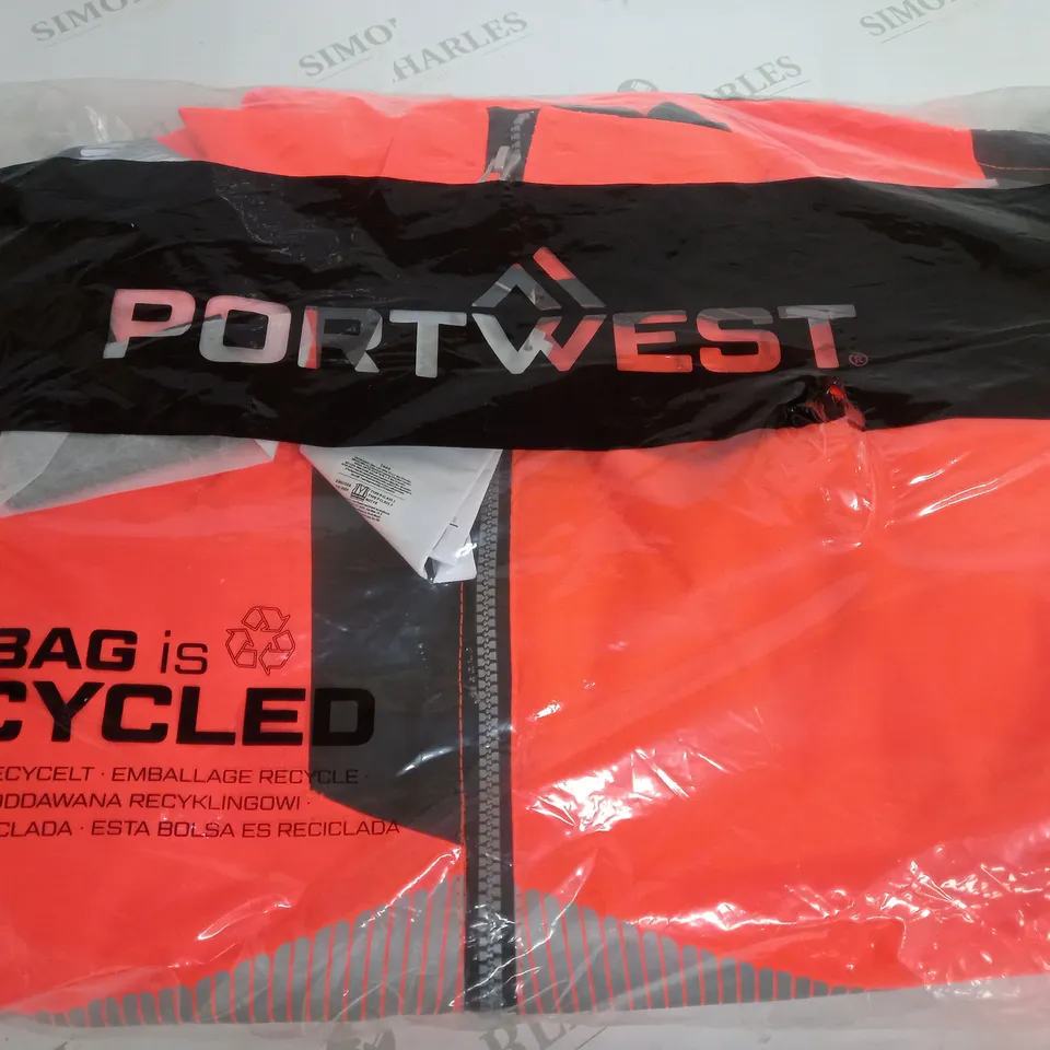 SEALED PORTWEST HI-VIS WINTER JACKET - 4XL