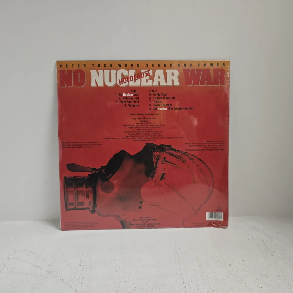 SEALED PETER TOSH – NO NUCLEAR WAR VINYL