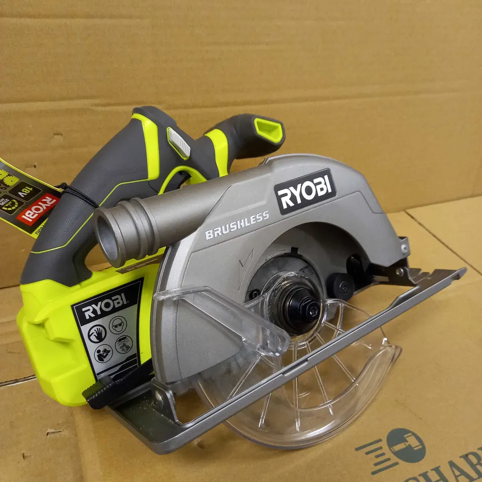RYOBI CORDLESS BRUSHLESS CIRCULAR SAW