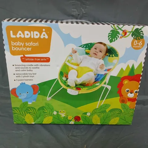 BOXED LADIDA BABY SAFARI BOUNCER