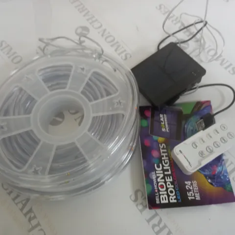 BOXED BELL & HOWELL DUAL POWER BIONIC ROPE LIGHTS - LED COLOUR CHANGING