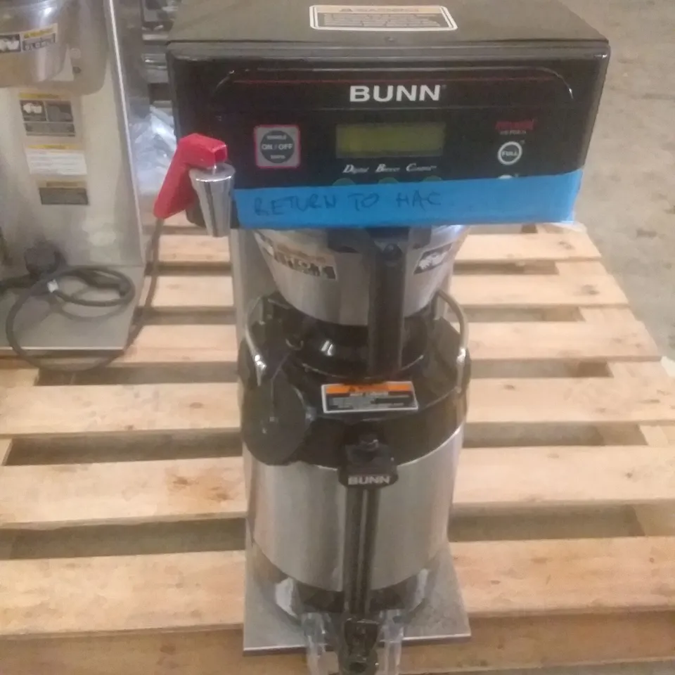 BUNN DIGITAL BREWER CONTROL INFUSION SERIES