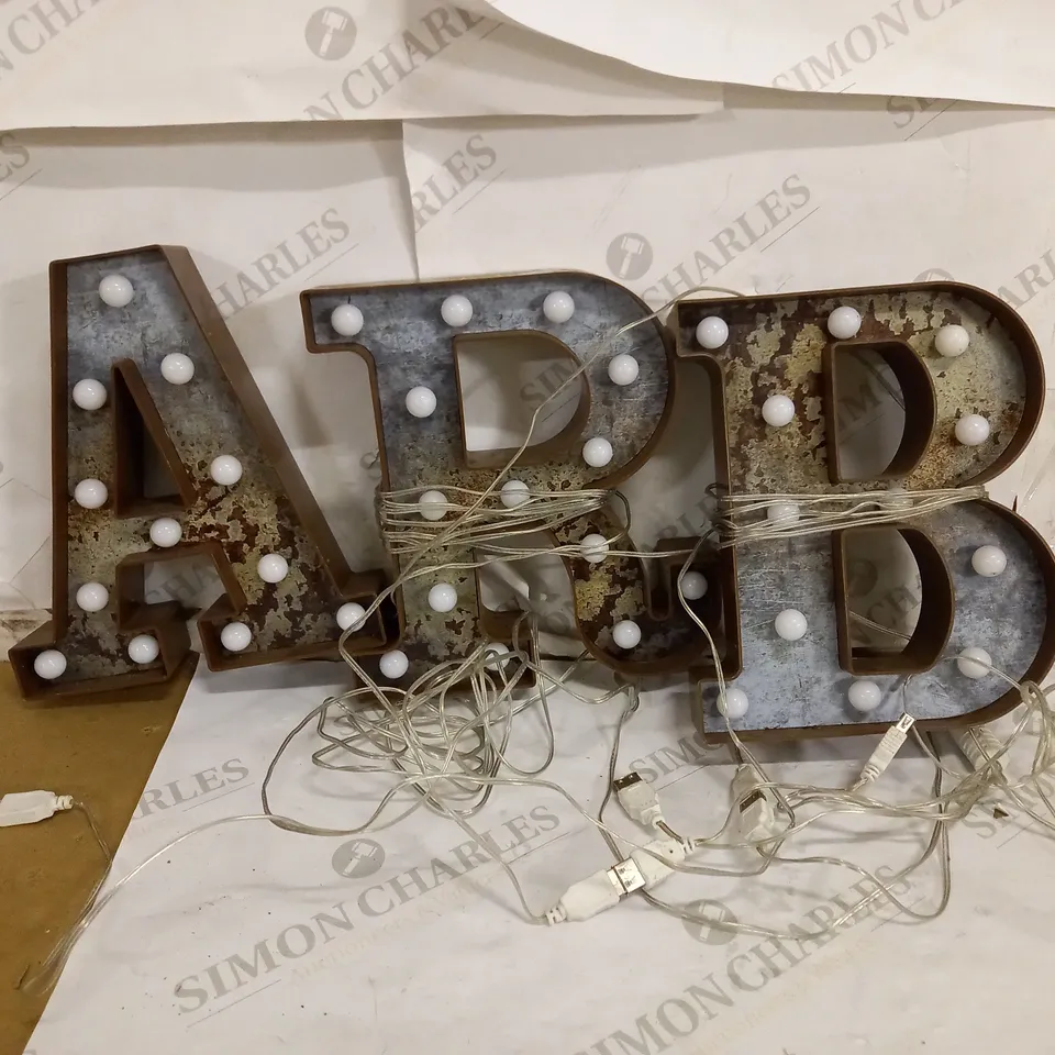VIMLITS CARNIVAL WEDDING FESTOON WARM WHITE LEDS BAR MARQUEE SIGN