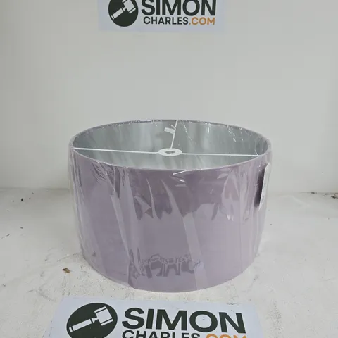 LAVENDER DRUM LAMPSHADE