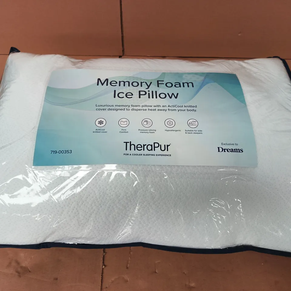 DREAMS MEMORY FOAM ICE PILLOW