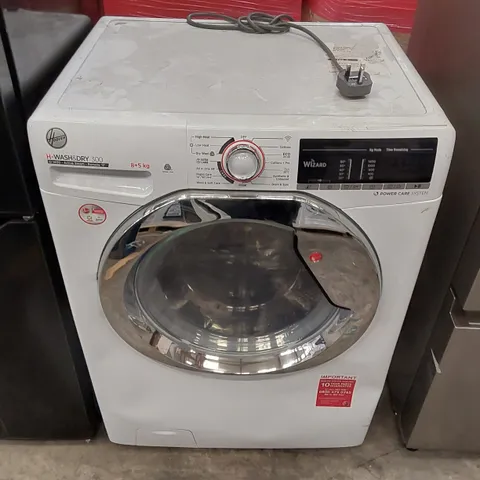 HOOVER H3DS 4855TACE 8KG/5KG 1400 SPIN WASHER DRYER WHITE - UNPROCESSED RAW RETURN 