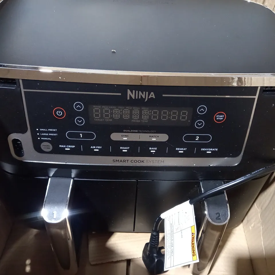 BOXED NINJA DUALZONE AIR FRYER 