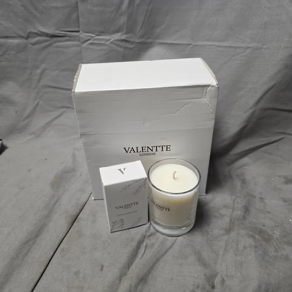 BOXED VALENTTE DUO TO INCLUDE SOAP & SCNTED CANDLE