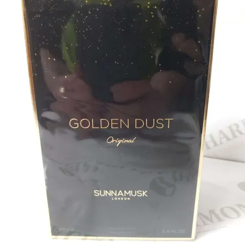 BOXED AND SEALED SUNNA MUSK GOLDEN DUST ORIGINAL EAU DE PARFUM 100ML