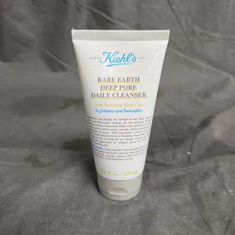 SEALED KIEHL'S RARE EARTH DEEP PORE CLEANSER 150ML