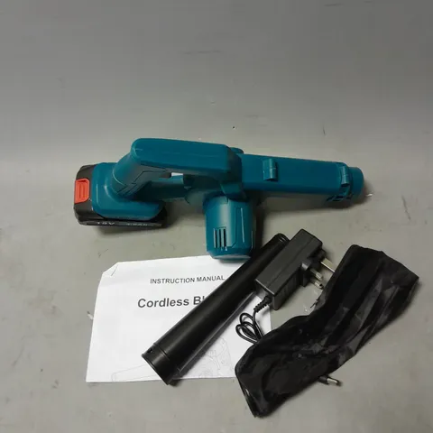 CORDLESS BLOWER IN BLUE