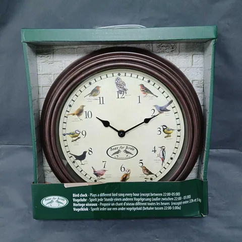 BEST FOR BIRDS BIRD CLOCK