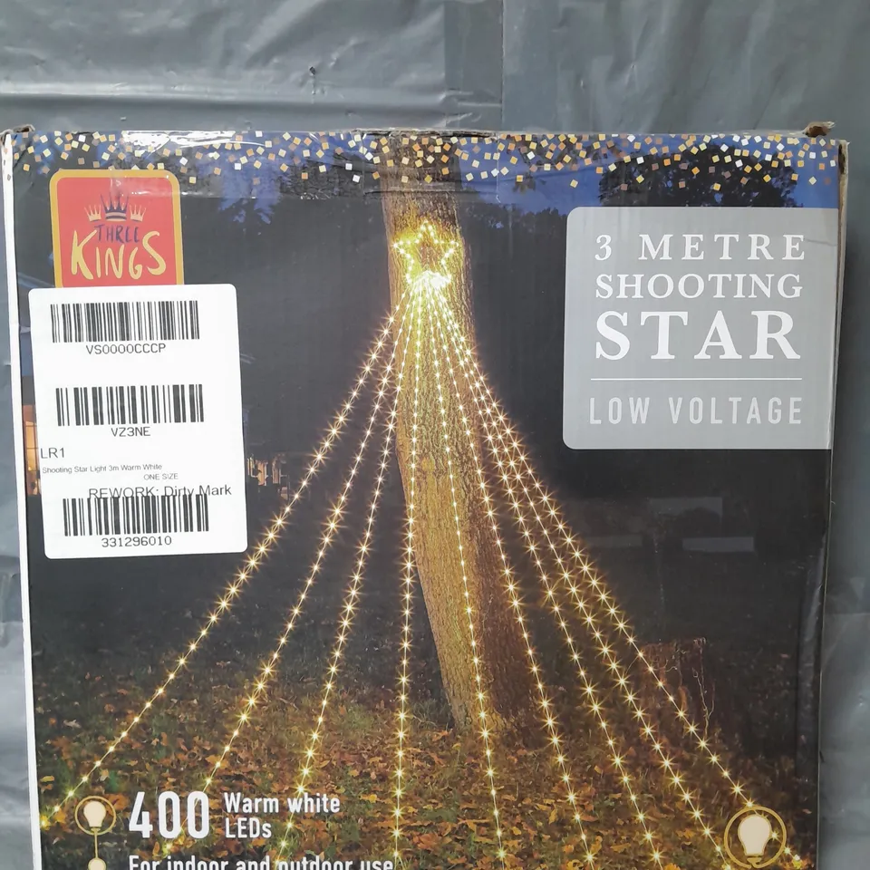 BOXED THREE KINGS 3 METER SHOOTING STAR LIGHT  RRP £12