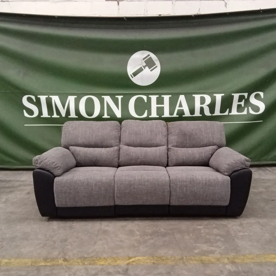 SANTORI 3 SEATER HIGH BACK RECLINER SOFA RRP £899