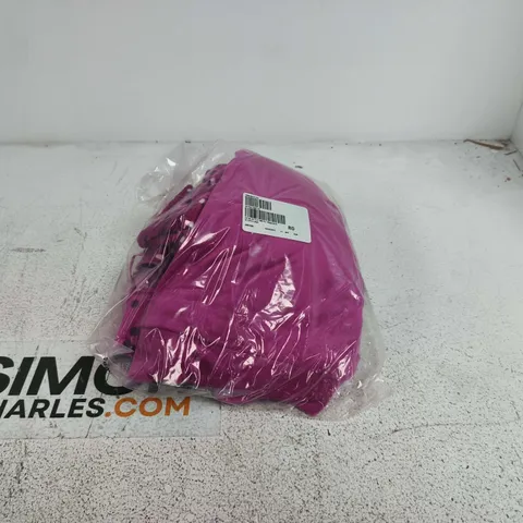 COZEE HOME SILKY FLEECE PYJAMAS MAGENTA DOT XL