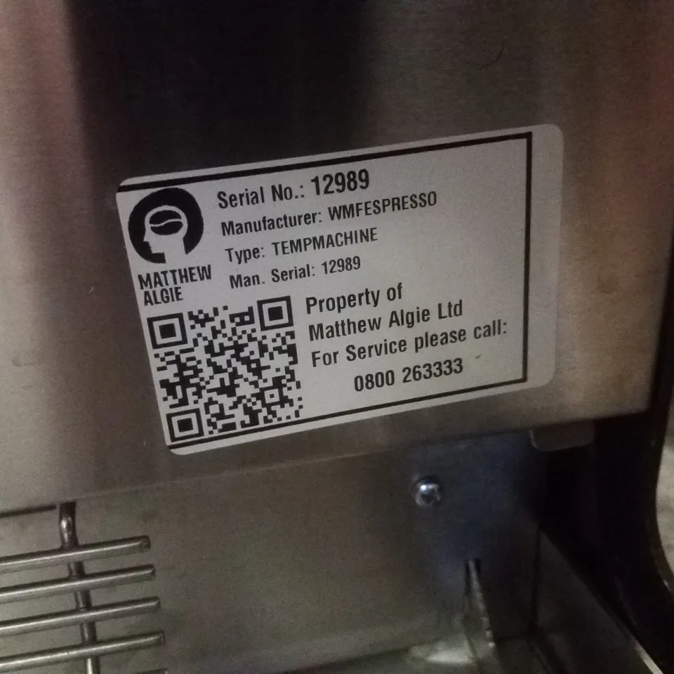 WMF ESPRESSO MACHINE