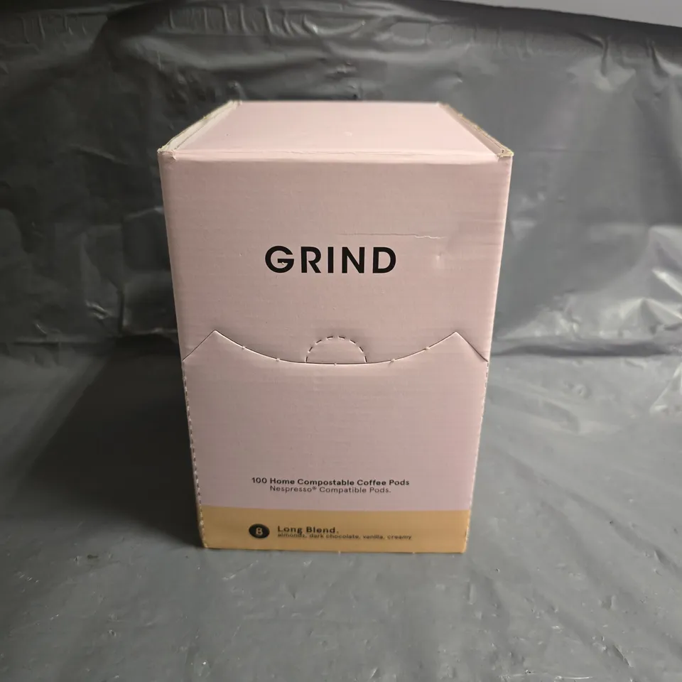 GRIND X100 NESPRESSO COMPATIBLE COFFEE PODS IN 8 LONG BLEND
