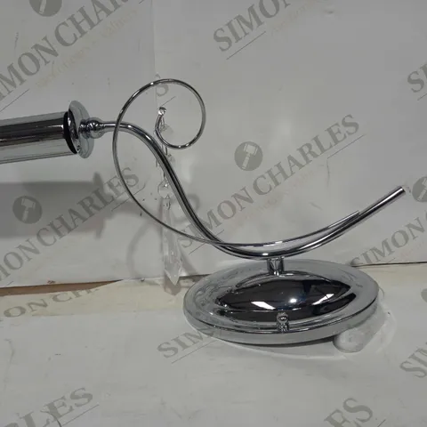 DAR LIGHTING GROUP VARINA 1LT WALL LIGHT - POLISHED CHROME FINISH, CLEAR GLASS