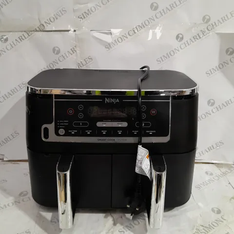 BOXED NINJA FOODI MAX 9.5L DUAL ZONE AIRFRYER AF451UK