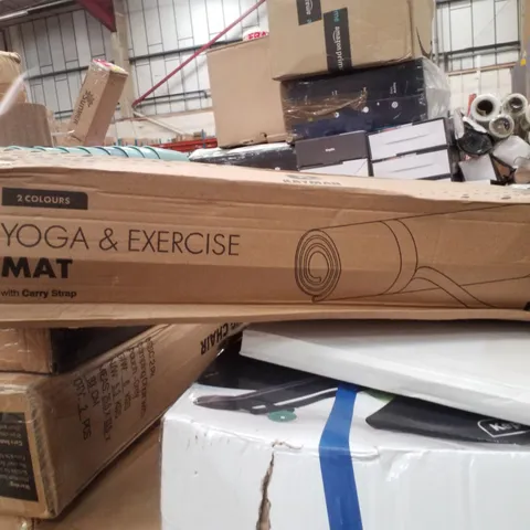 BOXED KAYMAN YOGA & EXERCISE MAT WITH CARRY STRAP